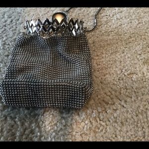 Vintage Silver Metal Purse